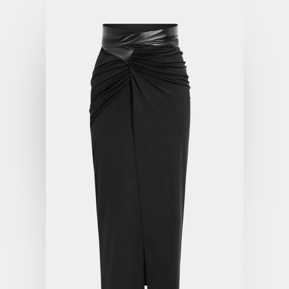 Micas wrap skirt